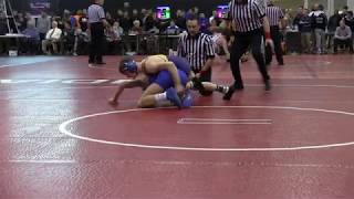 2020 SE AAA semi - 113 - Dominic Findora (Downingtown West) vs Matt Martin (Upper Perkiomen)