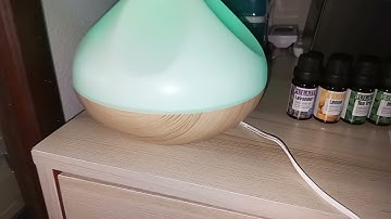 500 ML Essential oil diffuser with 6 essential oils review!!