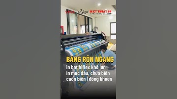 In băng rôn Hiflex lấy ngay - In Kỹ Thuật Số Since 2006