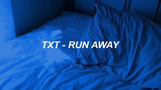 TXT (투모로우바이투게더) '9와 4분의 3 승강장에서 너를 기다려 (Run Away)' Easy Lyrics