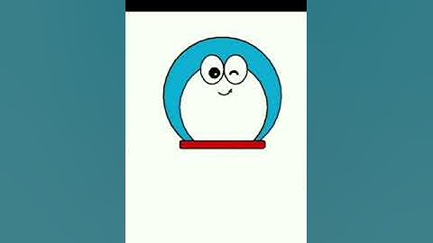 Doraemon character program in python turtle graphics #youtube #shorts #shortvideo #youtubeshorts