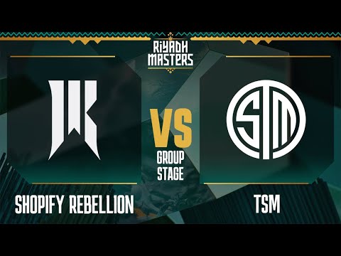 Shopify Rebellion vs. TSM // Riyadh Masters 2023 – Day 3 – Group Stage