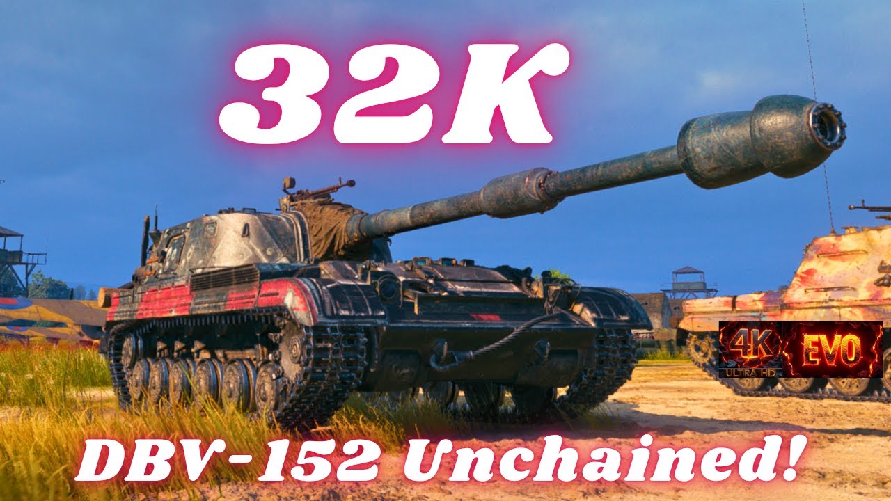 DBV-152 Unchained! 3x Epic Battles, 32K+ Total Damage | WoT Compilation