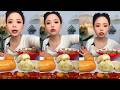 ASMR MUKBANG BIG BITES: SPICY NOODLES, GIANT DUMPLINGS, &amp; CHINESE DONUTS!
