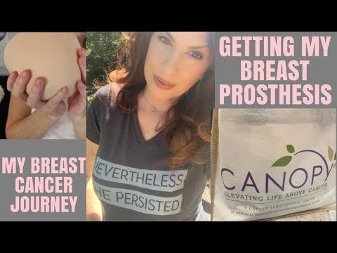 GETTING MY BREAST PROSTHESIS/MY BREAST CANCER JOURNEY