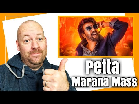 petta---marana-mass-official-video-(tamil)-reaction-by-american-dad