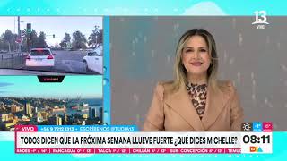 Michelle Adam ¿La próxima semana vuelven las precipitaciones? | Tu Día | Canal 13