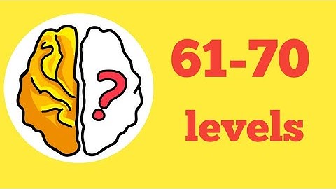 Brain out level 61,62,63,64,65,66,67,68,69,70 walkthrough