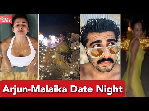 Arjun Kapoor Surprises Malaika Arora With A Special Date Night Set Up On The Beach In Maldives