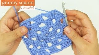 Haz un Granny Square - Gancho [ Mini serie de Tejido EP 2 ]