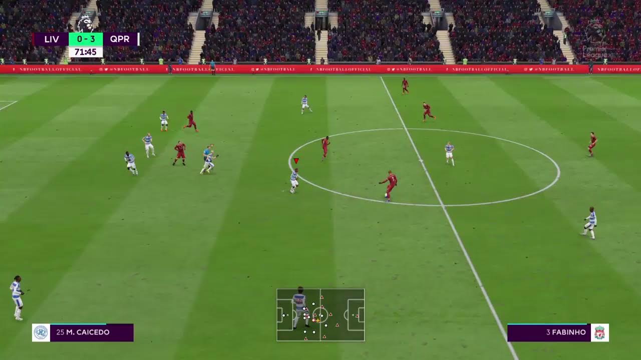 QPR 202425 Premier League Match 19 Liverpool YouTube