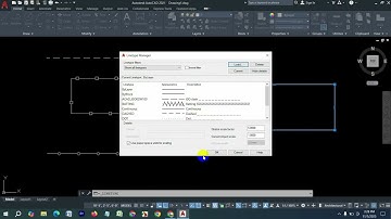 অটোক্যাড টিউটোরিয়ালে লাইনটাইপস
