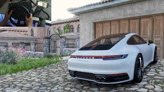 Porsche 911 Carrera S - Forza Horizon 5 | Logitech G29 gameplay screenshot 1