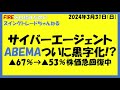 サイバーエージェントの株価が急回復中なのでチャート分析！