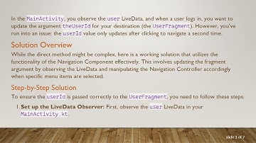How to Update Fragment Arguments in Android Navigation Drawer with Kotlin