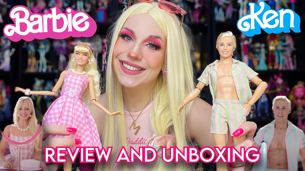 BARBIE The MOVIE Dolls! Barbie & Ken Doll Review & Unboxing 