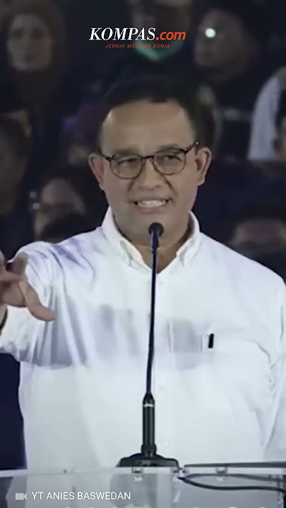 Suara PSI Melonjak,  Anies Singgung Posisi Ketum Dijabat Anak Presiden