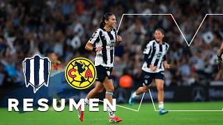 Summary 📹 Rayadas 1 - 0 América - First Leg Final - With an advantage for the second leg! 👊🏼