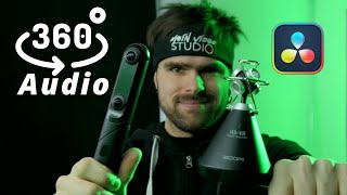 360 Videos with Ambisonic Audio in Davinci Resolve - Full Guide