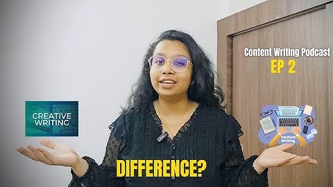 Creative Writing VS Content Writing | Difference Explained #creativewriting #contentwriting