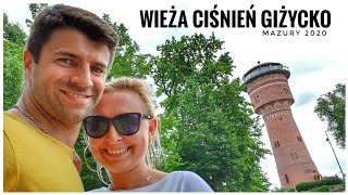 Wieża Ciśnień w Giżycku z restauracją na szczycie, Mazury Giżycko, Polska