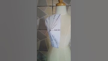 dart placement, dart manipulation.#sewingtutorial #sewingbeginners #dartmanipulation #bodice