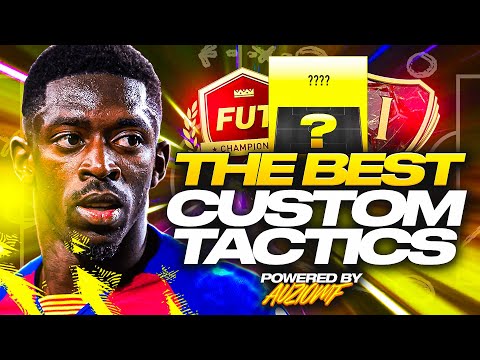 THE BEST CUSTOM TACTICS & FORMATIONS! 🏆 - FIFA 22 Ultimate Team