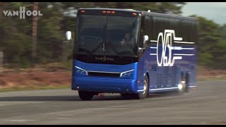 Van Hool CX45E Agility Testing