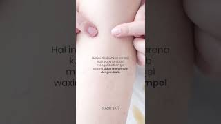 Penyebab Waxing Ga Tercabut Semua sugarpot sugarpotwax waxingmadeeasy