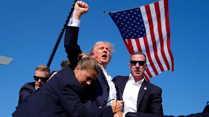 Trump Rushed Offstage by Secret Service After Gunfire at Pennsylvania Rally