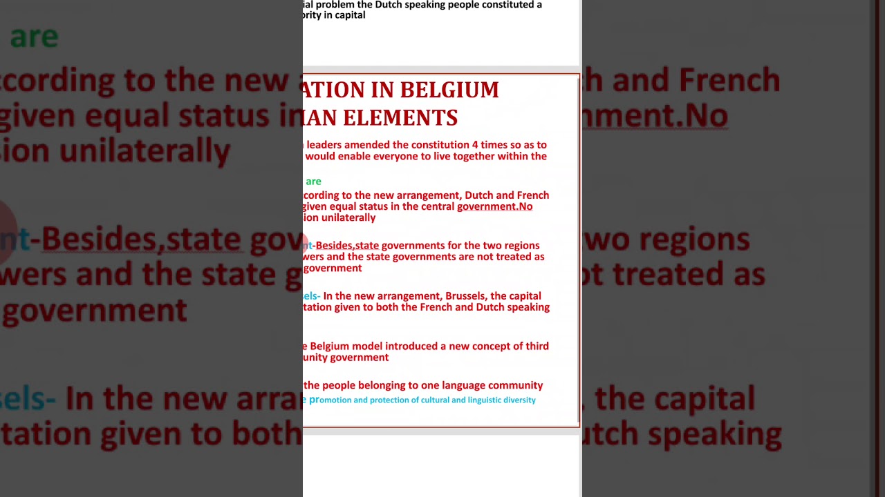 or Belgian model video by renuka Nannoji YouTube