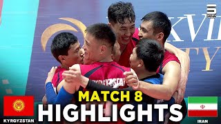 Full Highlights | Kyrgyzstan vs Iran | Match 8 | 2nd Engro Cava Volleyball Nations League 2024