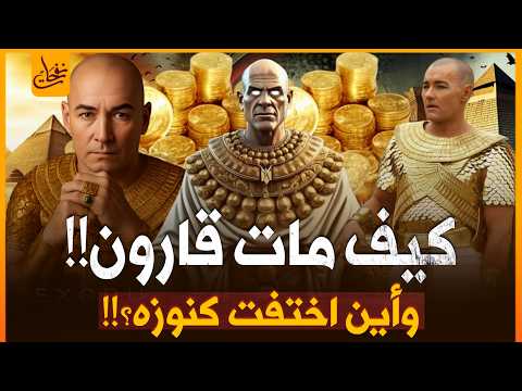 كيف مات قارون واين اختفت كنوزه وكيف كانت نهايته المرعبة وماذا فعل مع موسى وما علاقته بتوت عنخ آمون