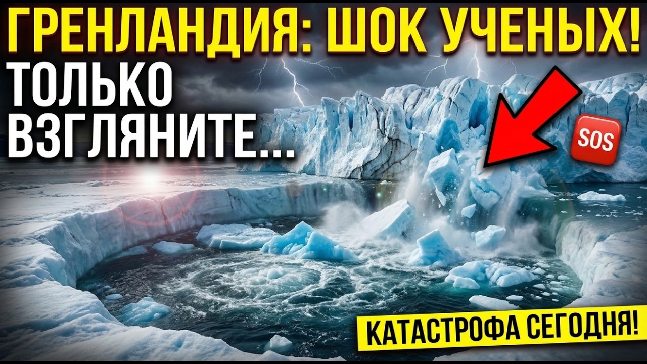 Гренландия ТРЕЩИТ по швам: То, что нашли ученые ПОД ЛЬДОМ, yжacнeт каждого...
