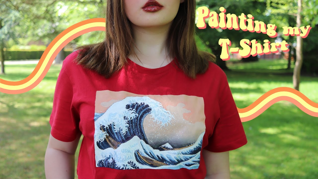 Fabric Painting Tutorial: How to Paint on T-Shirt 