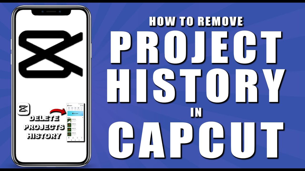 how-to-remove-project-history-in-capcut-2024-youtube