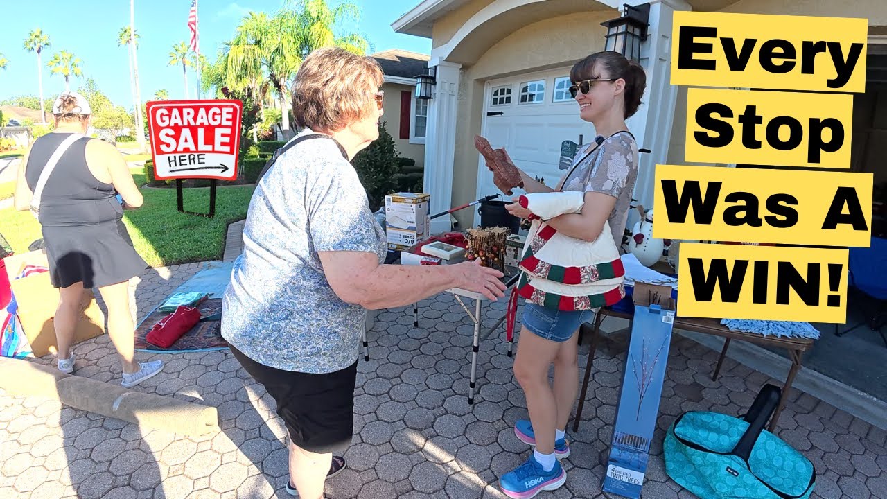 Огромная распродажа общественного гаража была СЛИШКОМ ХОРОША, чтобы быть правдой!