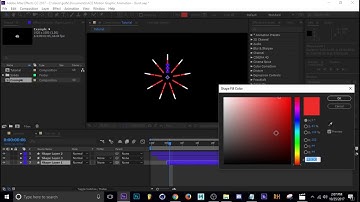Circle Burst Motion Graphics / Adobe After Effects Tutorial