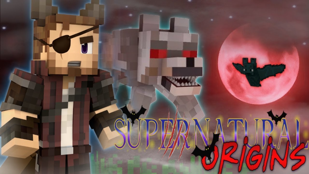 minecraft vampire hunter VAMPIRES vs WEREWOLVES - Supernatural Origins #1 (Minecraft Modded Roleplay)