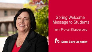 Spring Welcome Message to Students