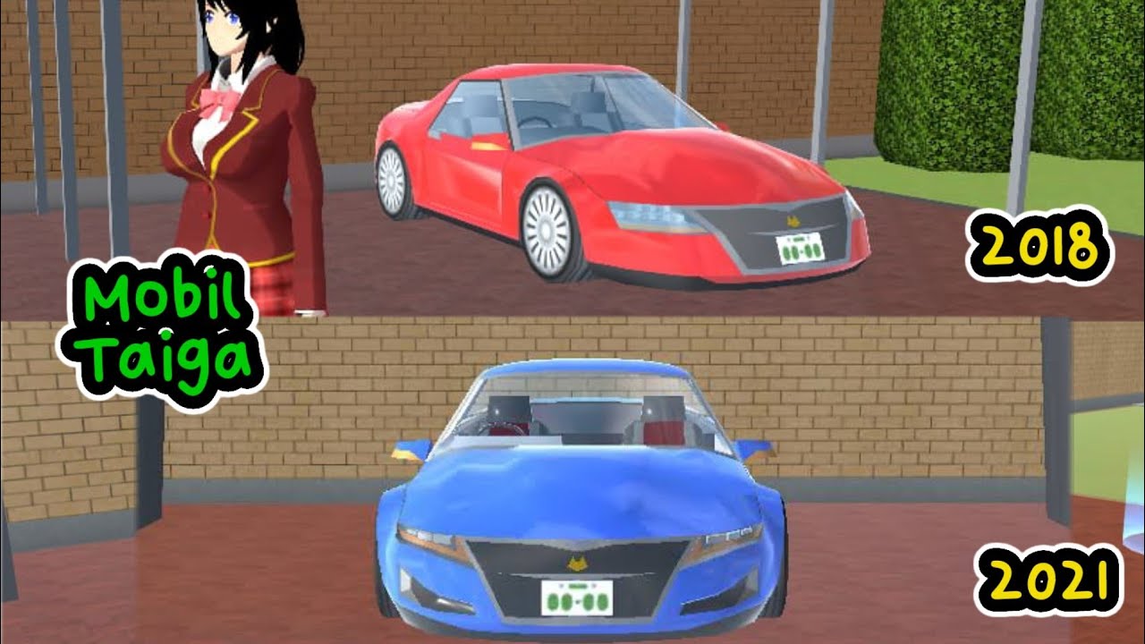 REVOLUSI GAME SAKURA SCHOOL SIMULATOR 2018 Vs 2021 - Old Version 🆚 New Version 🤗🌸 