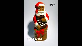 Melting Santa Claus Timelapse #Shorts