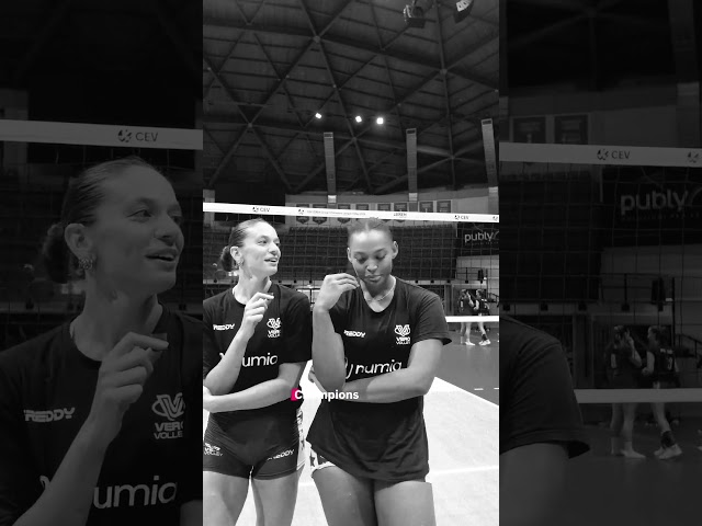 We’re back🎙️ #verovolley #volleyball