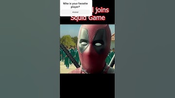 Deadpool Joined Squid Game | Squid Game2 #trending #fyp #squidgame2 #deadpool #viralshorts #shorts