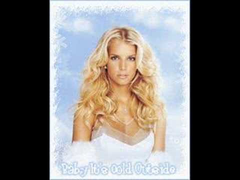 Jessica Simpson & Nick Lachey Baby It's Cold Outside - YouTube