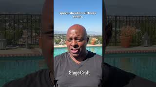 Stage craft!