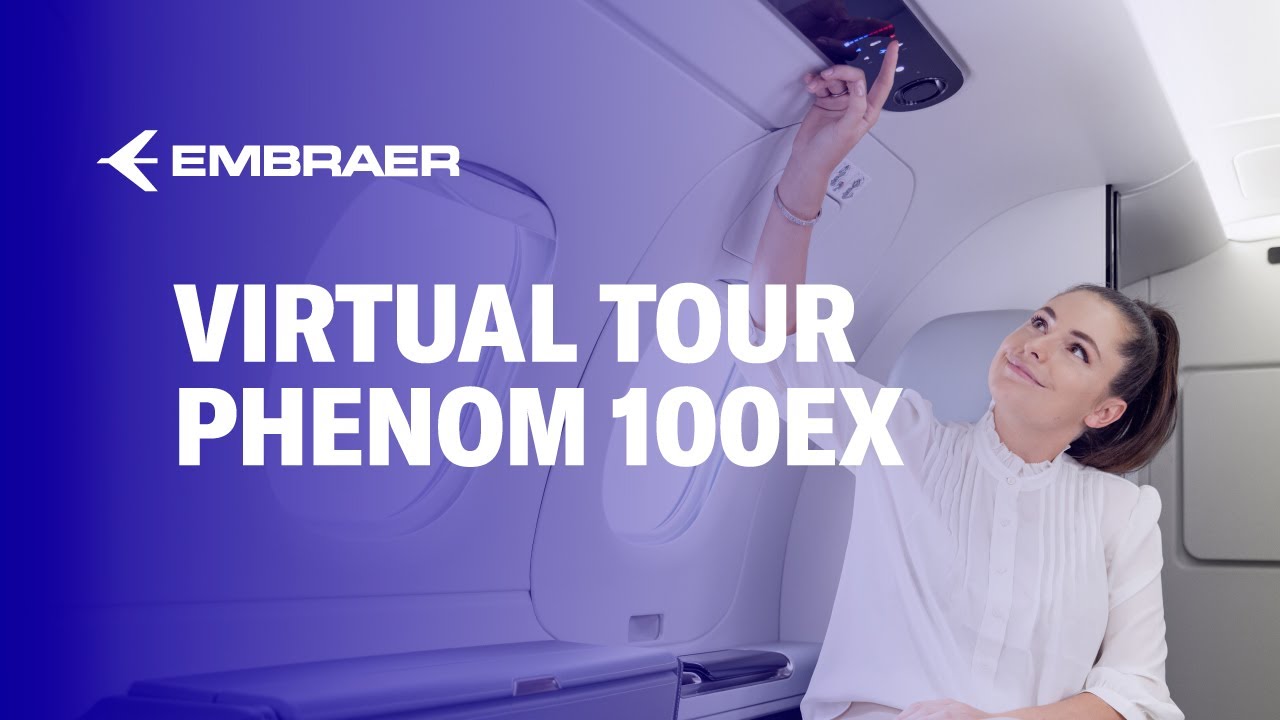 Phenom 100EX Virtual Tour | Embraer Executive - YouTube