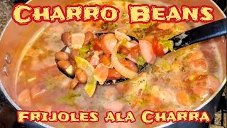 Charro Beans | Cowboy Beans #charrobeans #beansrecipe #frijolescharros #mexicanfood