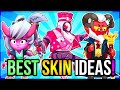 100+ BEST NEW SKIN IDEAS for BRAWL STARS!