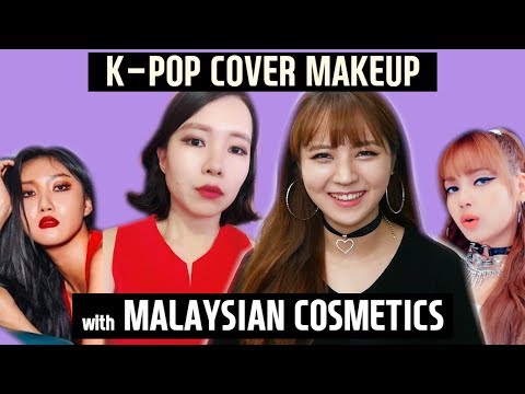 K-POP cover makeup with Malaysian cosmetics l Lisa, Eunha, Hwasa l Blimey Everybody ep.2